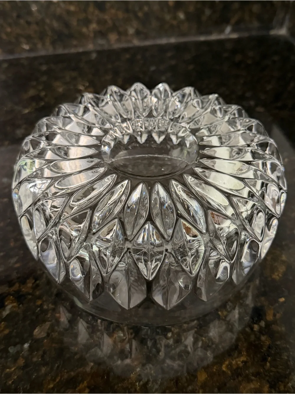 Vintage Gorham Althea Full Lead Crystal Bowl 5.5” | Heavy Crystal Trinket Bowl